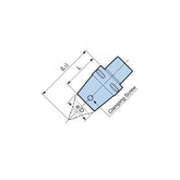 45° TYPE S Tilt Type  Basic Holder C5/6/8 - Big-tools Industrial Supply Tools for Metal Cutting
